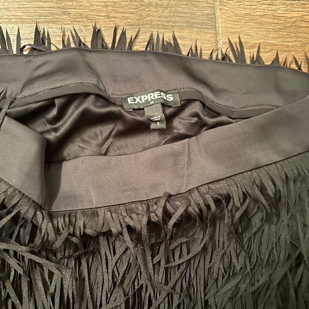 Used black skirt